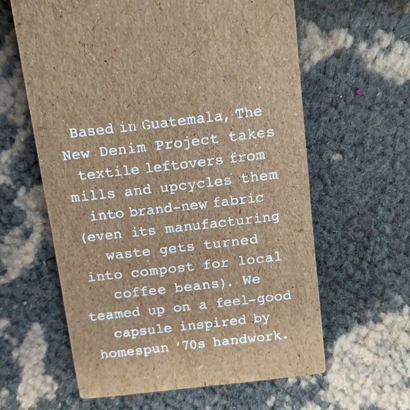 Madewell x The New Denim Project Patchwork Paperbag Pants 10 - Picture 11 of 12